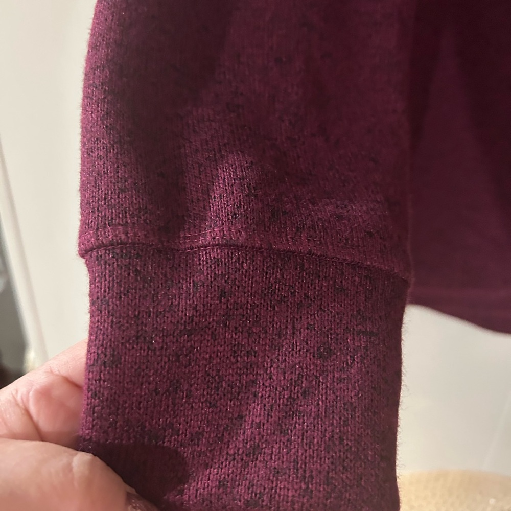 Ideology Women's Deep Burgundy Sweater